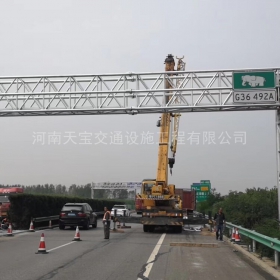 宁夏高速ETC门架标志杆工程